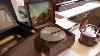 Original Antique Kalliope Disc Music Box With 11 Discs Music Boxes